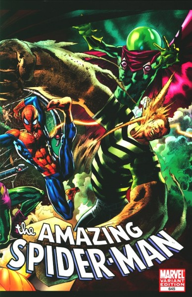 Amazing Spider-Man (2003) Wraparound Variant Cover 645