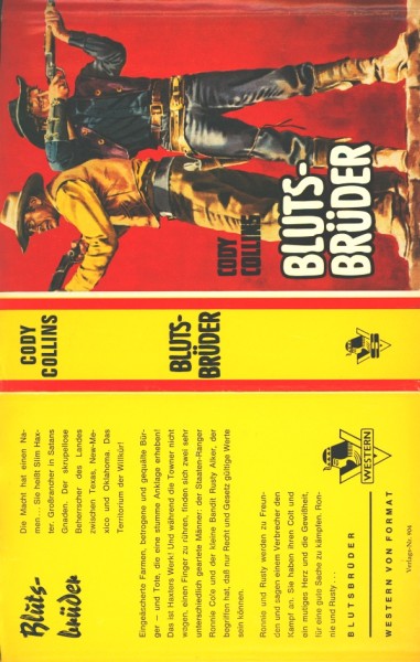 Collins, Cody Leihbuch SU Blutsbruder (Saba) nur Schutzumschlag