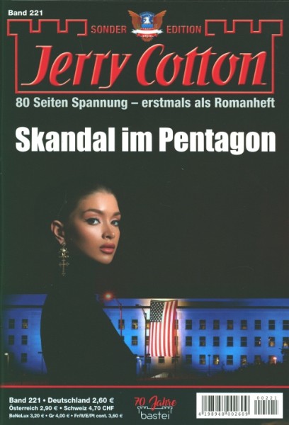 Jerry Cotton Sonder-Edition 221