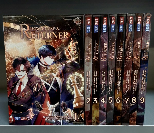 How to use a Returner (Papertoons, Tb.) Nr. 1-9 zus. (neu)