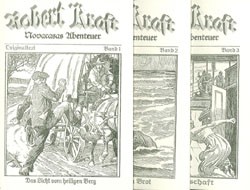 Robert Kraft: Novacasas Abenteuer (Romanheftreprints, Vorkrieg) Nr. 1-13 kpl. (neu)