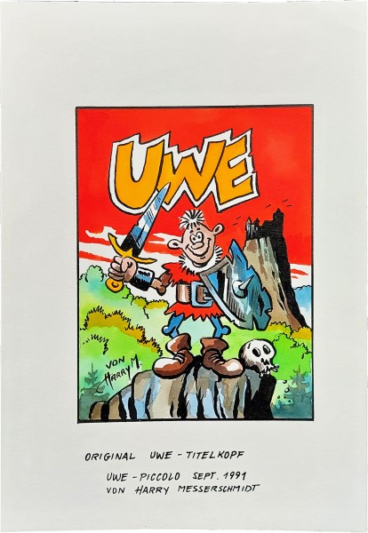 Originalzeichnung (1732) Uwe KF