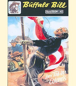 Buffalo Bill (Volksbücherei Romanheftreprints) Nr. 1-65 kpl. (Z1) in 4 Sammelordnern