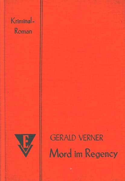 Verner, Gerald Leihbuch Mord im Regency (Eden)