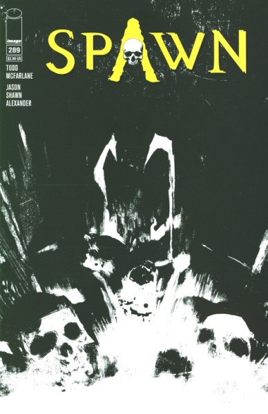 Spawn (US) Black & White Variant Cover 289