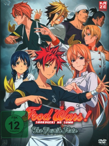 Food Wars! The Fourth Plate - Staffel 4 Vol. 1 DVD mit Sammelschuber