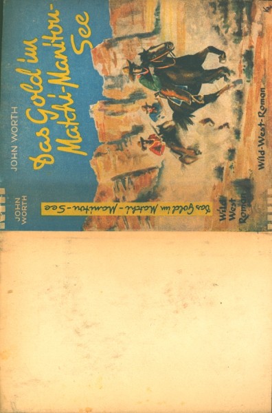 Worth, John Leihbuch SU Gold im Matchi-Manitou-See (Brehm) nur Schutzumschag