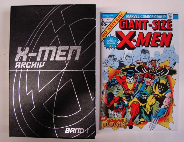 X-Men Archiv (Panini, Gb. im Schuber, 2001) Nr. 1-5