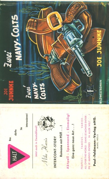 Juhnke, Joe Leihbuch SU Zwei Navy-Colts (Feldmann) nur Schutzumschlag