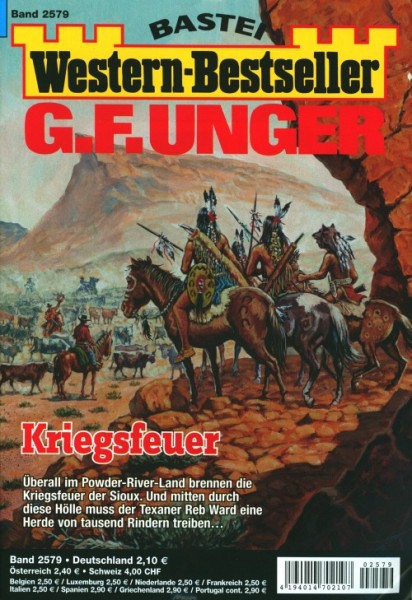 Western-Bestseller G.F. Unger 2579