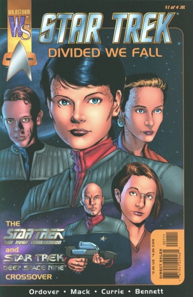 Star Trek: Divided We Fall (2001) 1-4 kpl. (Z0-2)