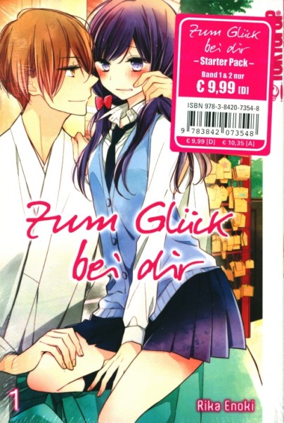 Zum Glück bei dir (Tokyopop, Tb.) Starter-Pack Nr. 1 & 2