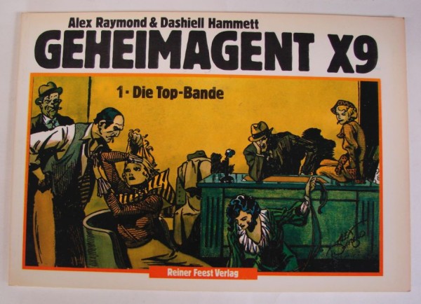 Geheimagent X9 (Feest, BrQ.) Nr. 1-6 kpl. (Z1-2)