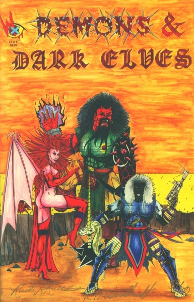 Demons & Dark Elves (1993) 1-5 kpl. (Z1)