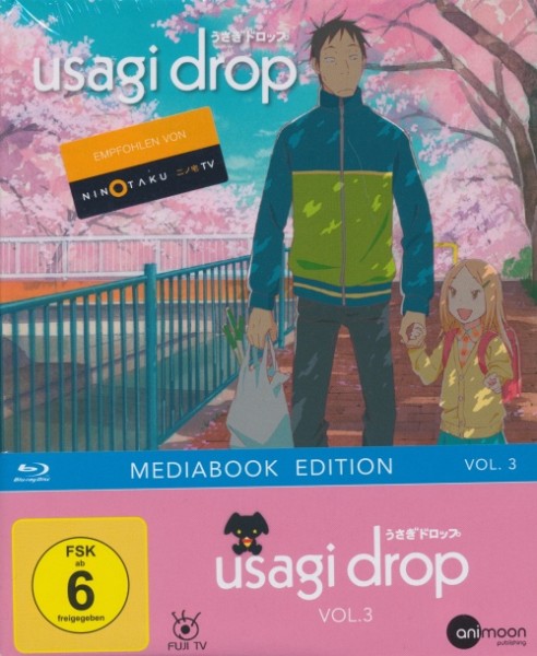 Usagi Drop Vol.3 Blu-ray Mediabook Edition