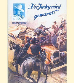 Billy Jenkins Vorkrieg Leihbuch Nachdruck Vor Jacky wird gewarnt (Ganzbiller)