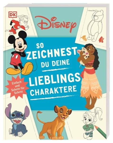 Disney. So zeichnest du deine Lieblingscharaktere (07/26)