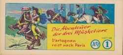Abenteuer der drei Musketiere (Mohr, picc.) Nr. 1-3