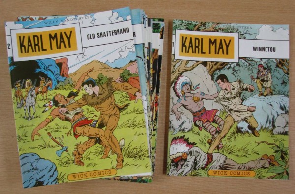 Karl May (Wick, GbÜ.) Nr. 1-88 kpl. (Z1-)