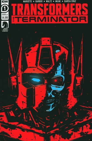 US: Transformers vs Terminator 1 Cover A