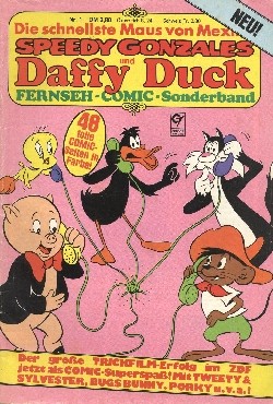 Speedy Gonzales und Daffy Duck (Condor, Gb.,1983) Fernseh-Comic-Sonderband Nr. 1