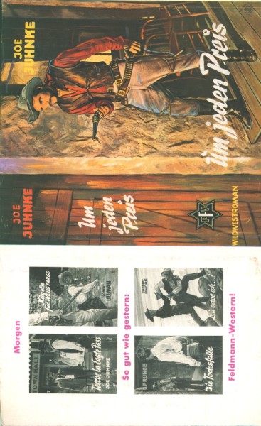 Juhnke, Joe Leihbuch SU Um jeden Preis (Feldmann) nur Schutzumschlag