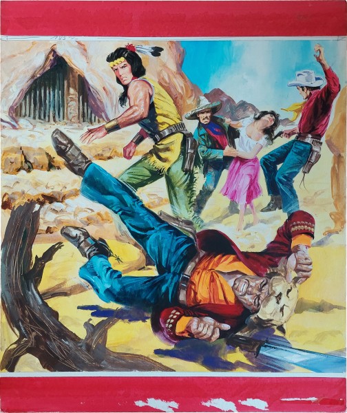 Originalzeichnung (1489) Lasso 451 ÜF