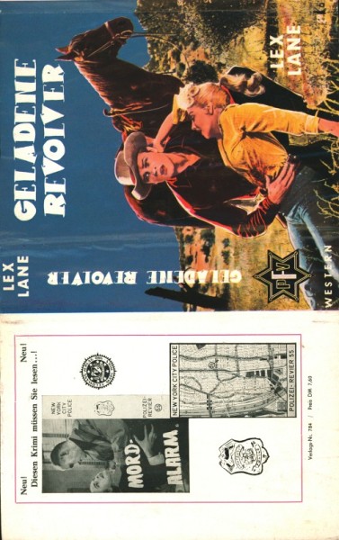 Lane, Lex Leihbuch SU Geladene Revolver (Feldmann) nur Schutzumschlag