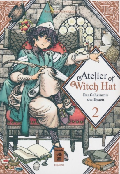 Atelier of Witch Hat (EMA, Tb.) Das Geheimnis der Hexen Nr. 2-9,11-13 Limited Edition