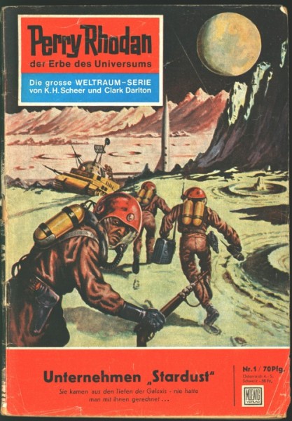 Perry Rhodan (Moewig) 1.Auflage Nr. 1 (Z4)