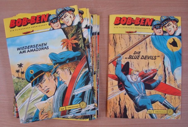 Bob und Ben (Hethke, Gb.) Nr. 1-18 kpl. (Z1)