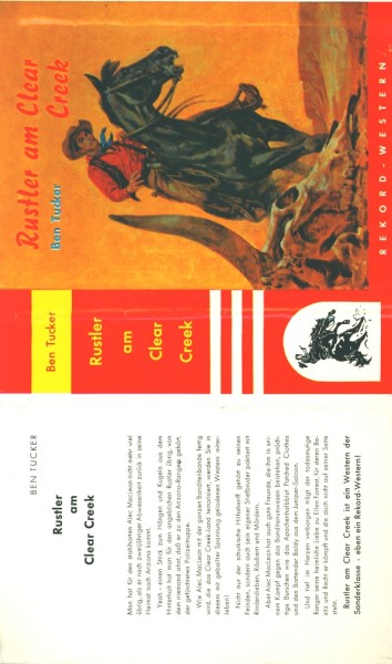 Tucker, Ben Leihbuch SU Rustler am Clear Creck (Rekord) nur Schutzumschlag
