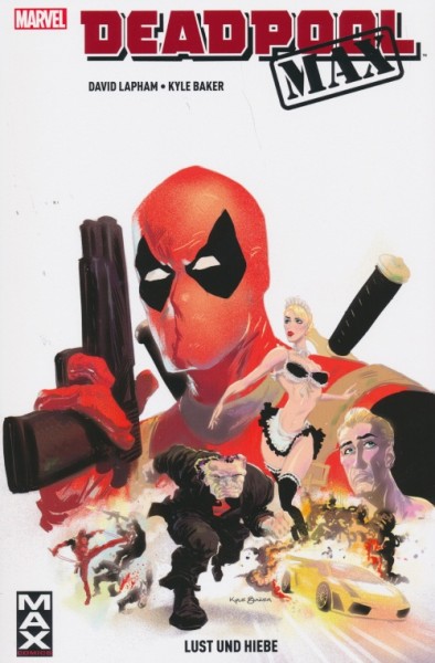 Deadpool MAX (Panini, Br.) Nr. 1-3 kpl. (Z1-)
