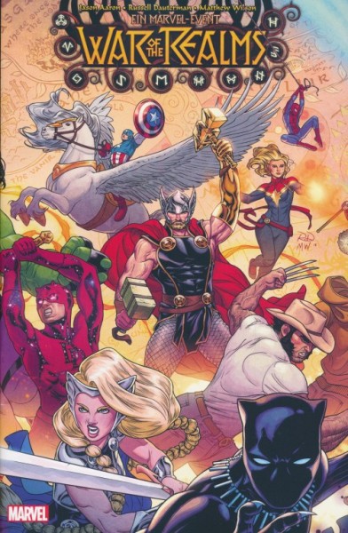 War of the Realms (Panini, Gb.) Nr. 1-4 Variant