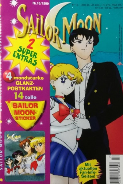 Sailor Moon mit Beilage (Ehapa, Gb.) Jhrg. 1999 Nr. 4-23