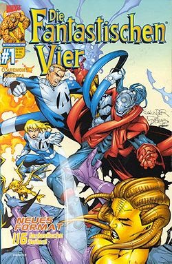 Fantastischen Vier (Panini, Br., 2001) Nr. 1-12