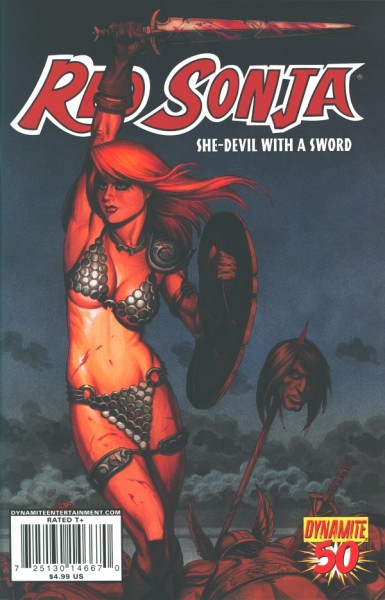 Red Sonja (2005) Joseph Michael Linsner Cover 50