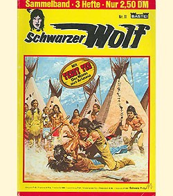 Schwarzer Wolf Sammelband Nr. 1-11