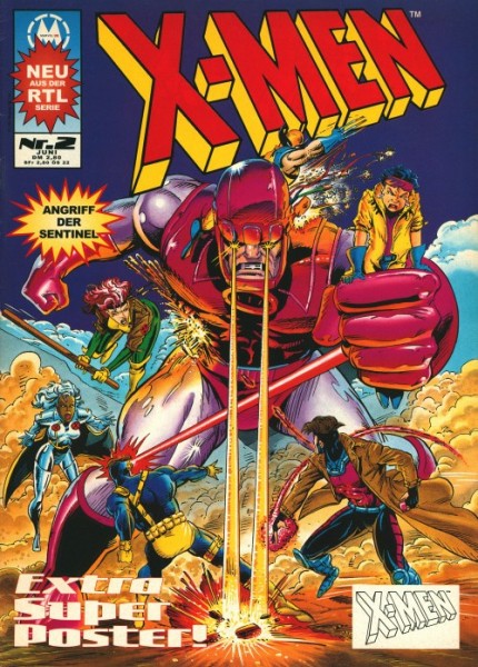 X-Men (Marvel, GbÜ.) Nr. 1-14 kpl. (Z1)