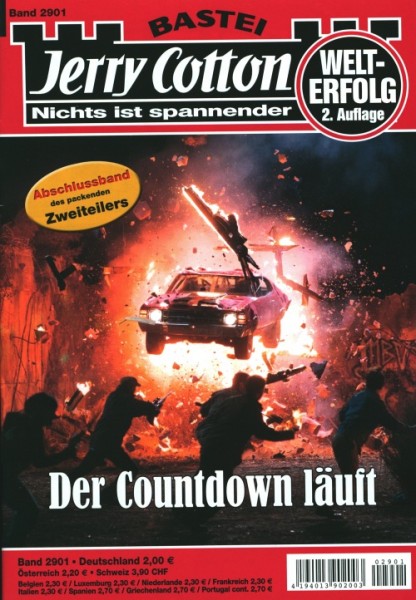 Jerry Cotton 2. Auflage 2901