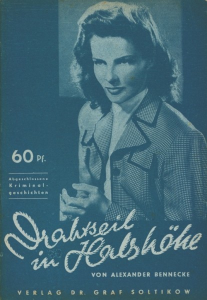 Drahtseil in Halshöhe (Dr. Graf Soltikow) o.Nr.