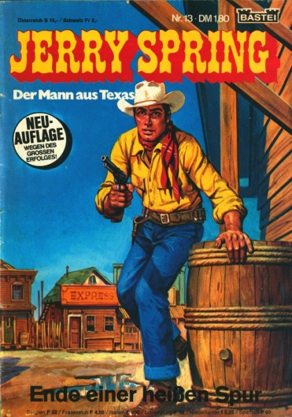 Jerry Spring (Bastei, Gb.) 2. Auflage Nr. 1-16