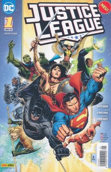 Justice League (Panini, Gb., 2019) Nr. 1-33 kpl. (Z1)
