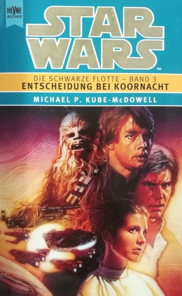Star Wars - Schwarze Flotte (Heyne, Tb.) Nr. 1-3 kpl. (Z1-2)