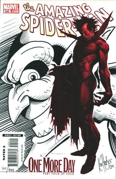 Amazing Spider-Man (2003) Sketch by Ken Haeser 545