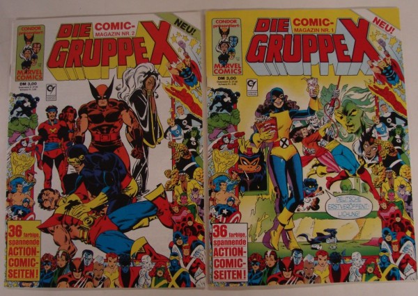 Gruppe X (Condor, GbÜ.) Nr. 1-8 kpl. (Z1)