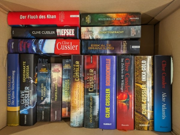 Paket 5157 Das Ultimative Clive Cussler Paket (56 verschiedene Taschenbücher) (Z0-2)