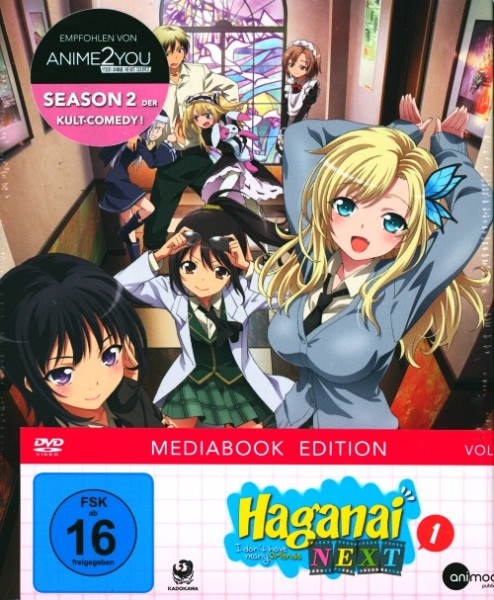 Haganai Next Vol. 1 Mediabook Edition DVD mit Sammelschuber