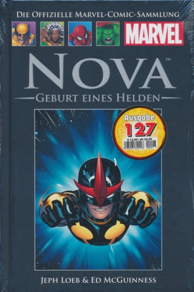 Offizielle Marvel-Comic-Sammlung 127: Nova: Geburt eines Helden (91)
