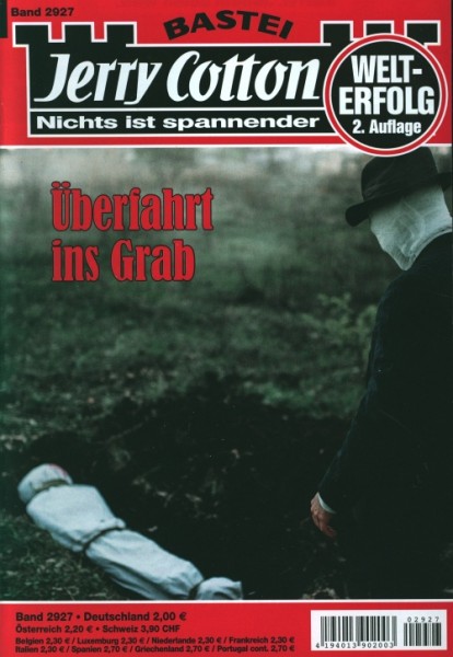 Jerry Cotton 2. Auflage 2927
